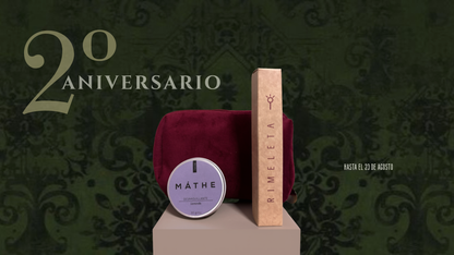 Rimeleta + Máthe Desmaquillante + Cosmetiquera